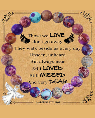 Englevinger helbredende krystallarmbånd