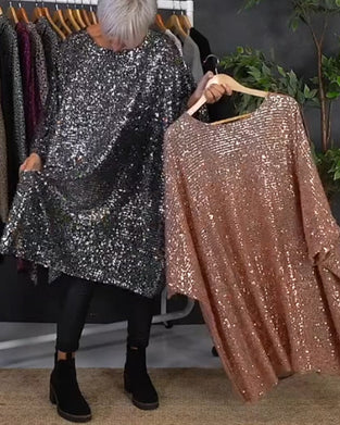 Ferie løs paljettkjole