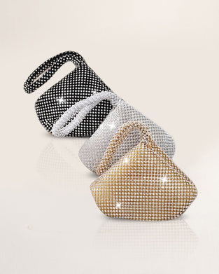 Rhinestones Tote Kveldsekk