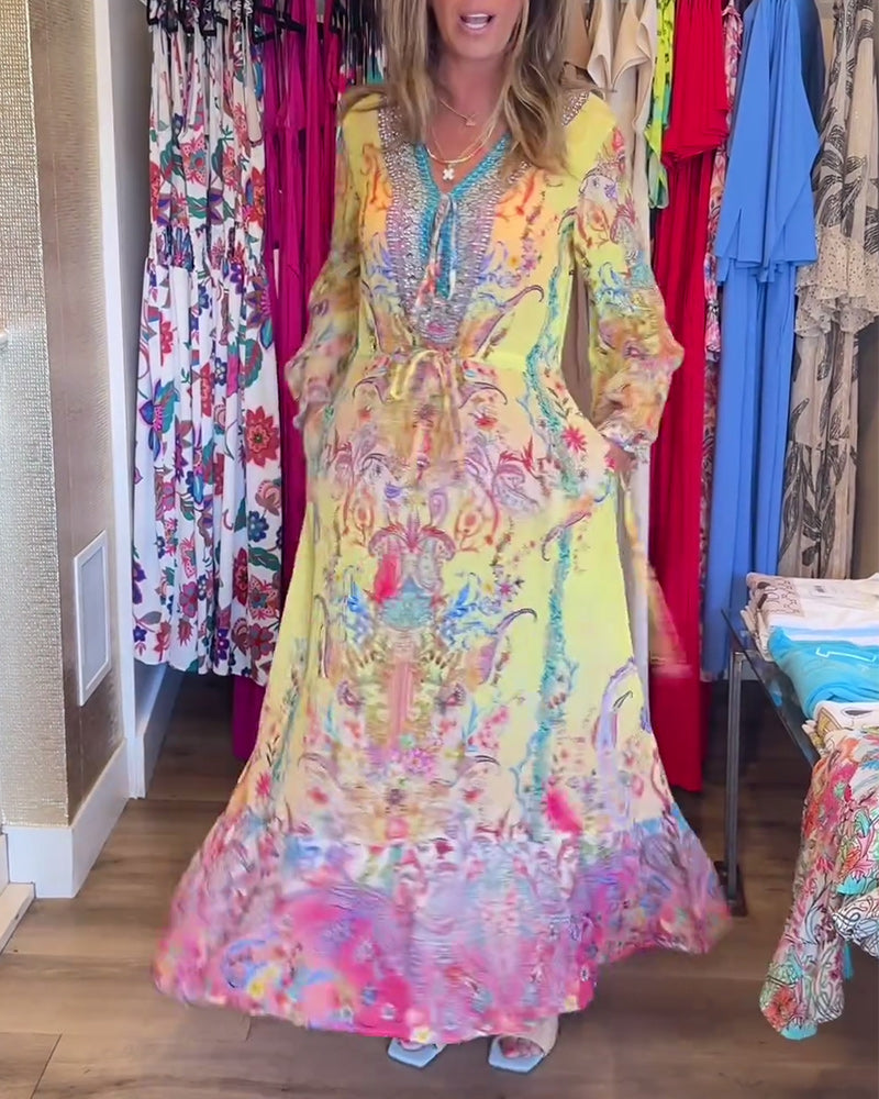 Feriekjole med lange ermer