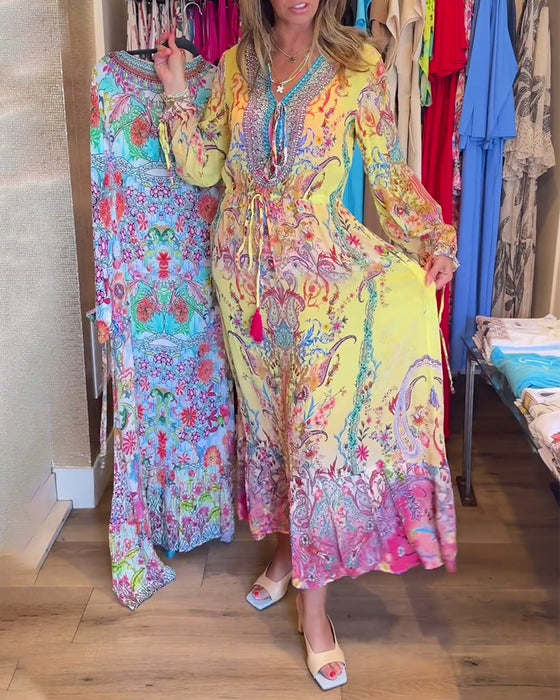 Feriekjole med lange ermer