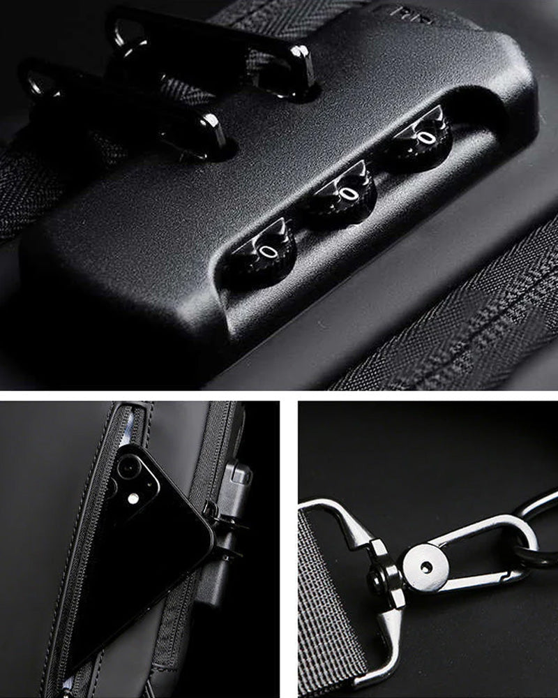 Passord anti-tyveri brystveske