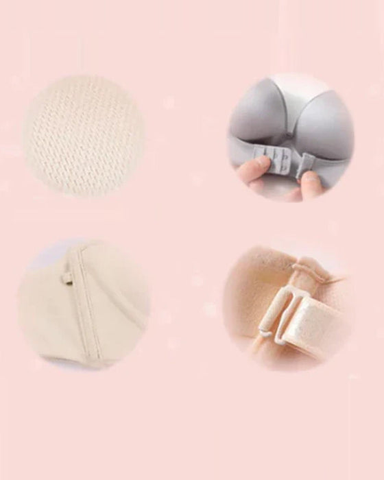 Stroppeløs BH med spenne foran