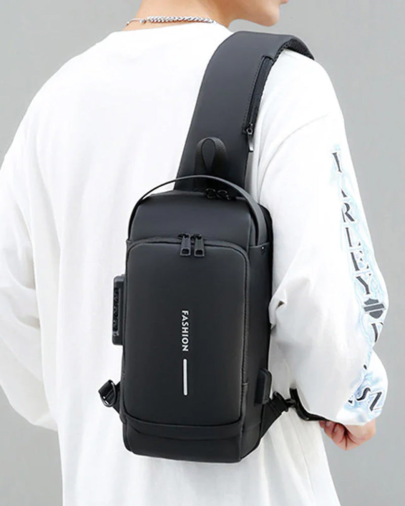 Passord anti-tyveri brystveske