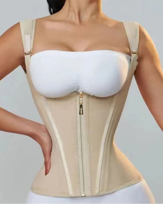 Shapewear med glidelås