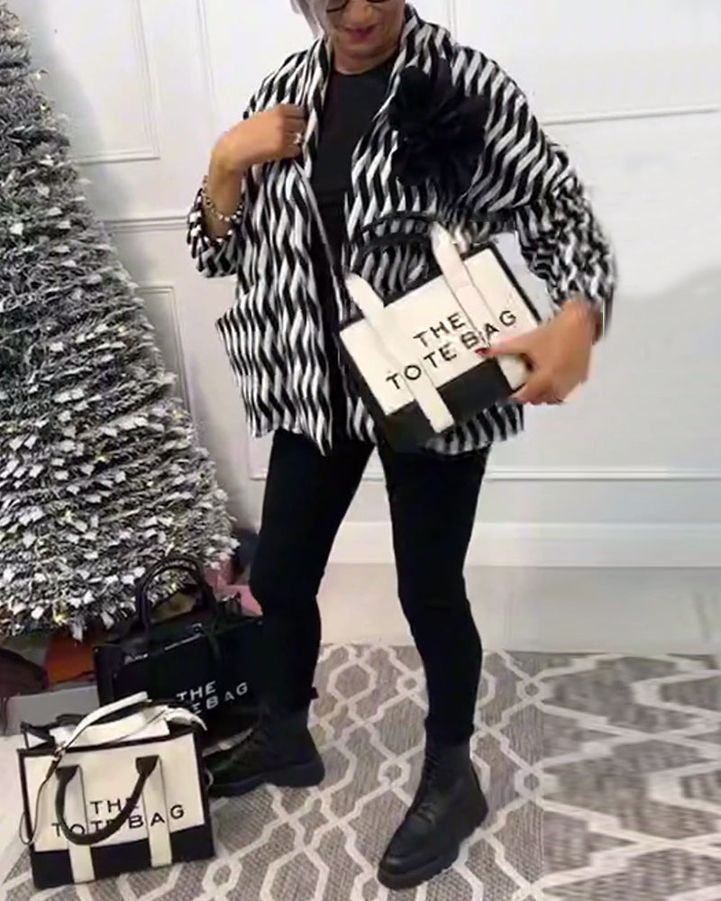 Moteveske med søm I to farger