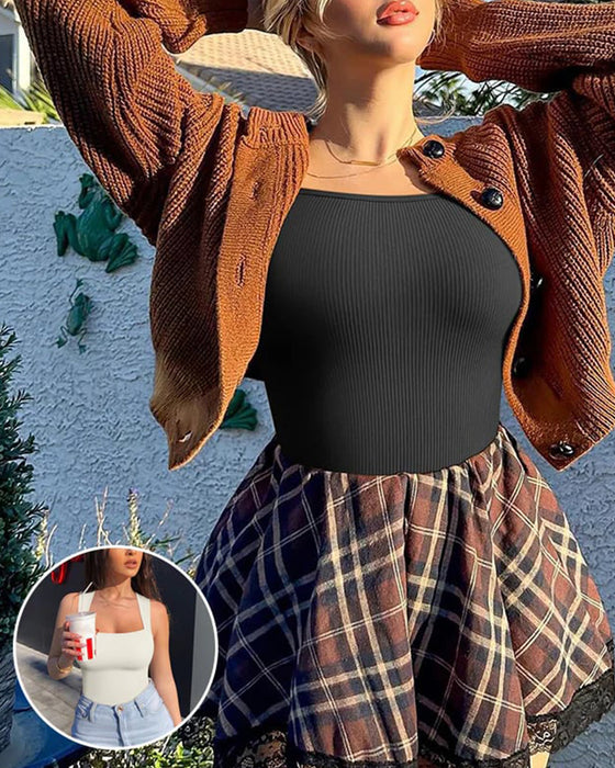 Ensfarget ermeløs tankbody