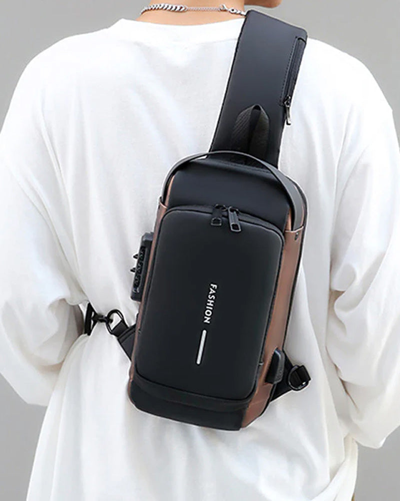 Passord anti-tyveri brystveske