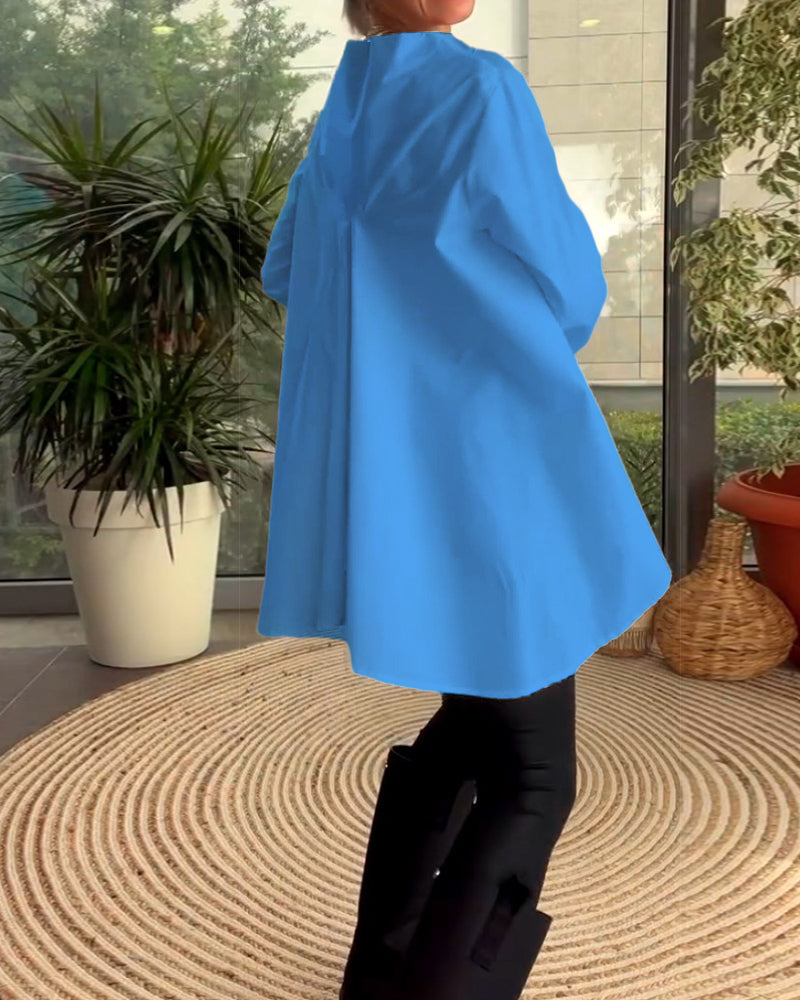 Topper med solide farger og pendling