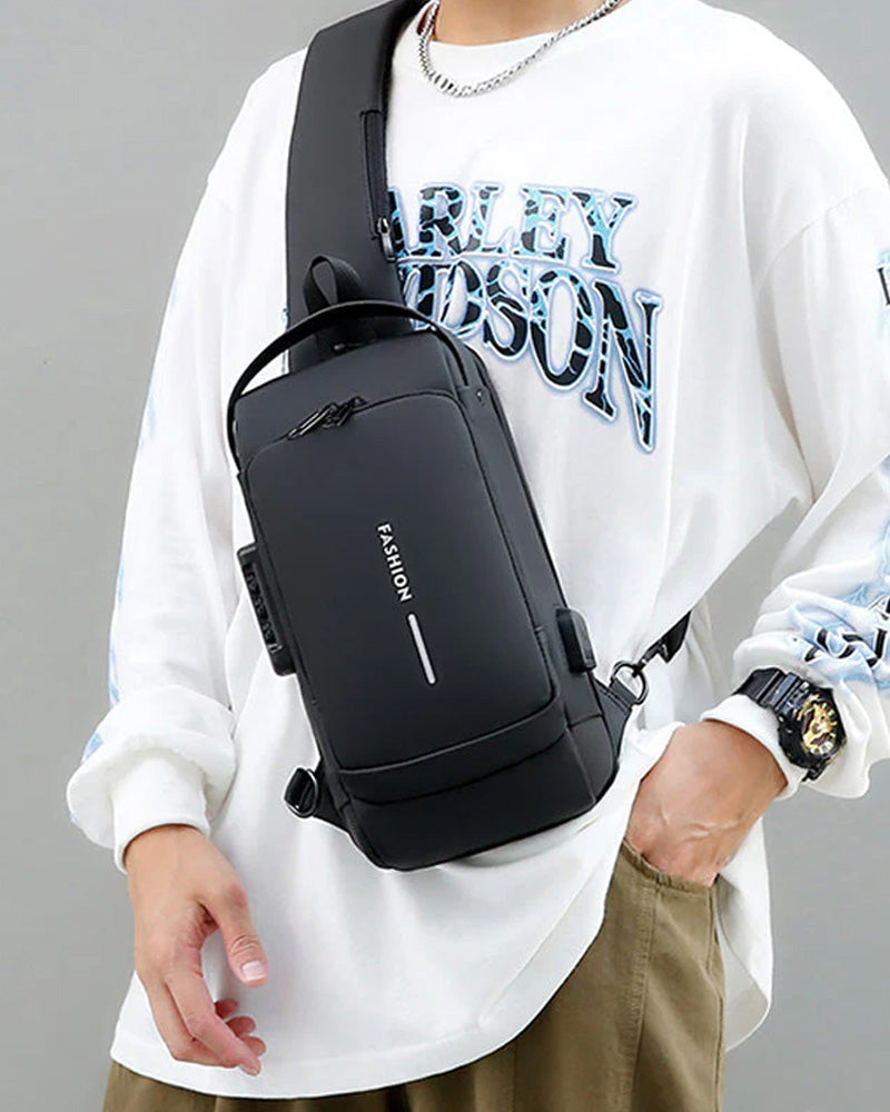 Passord anti-tyveri brystveske