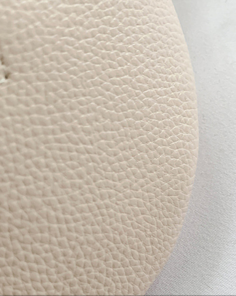 Glidelås skulderveske med kontraststropper