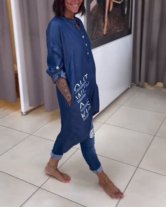 Bokstavtrykk uregelmessig knapp topp