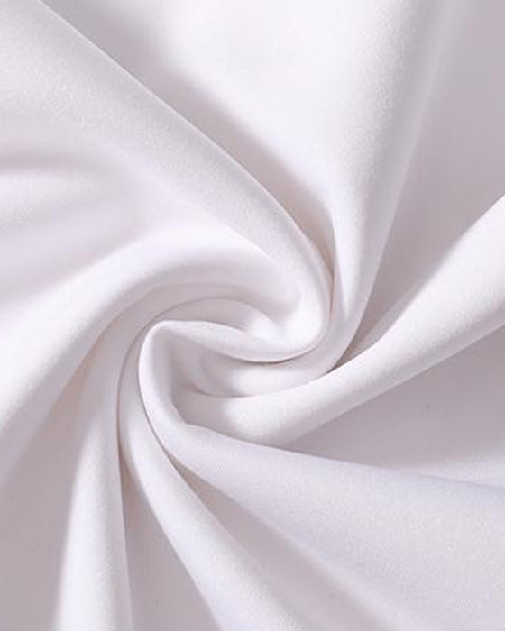 Ensfarget vest med tett passform for menn