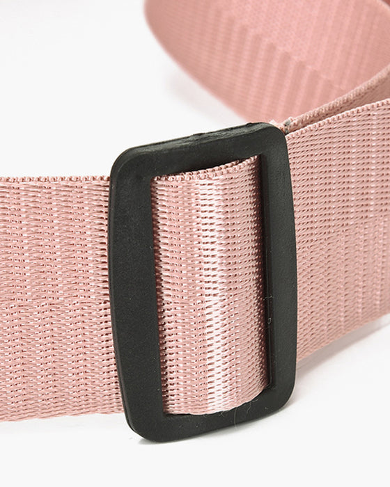 Enkel ensfarget skulderveske foran