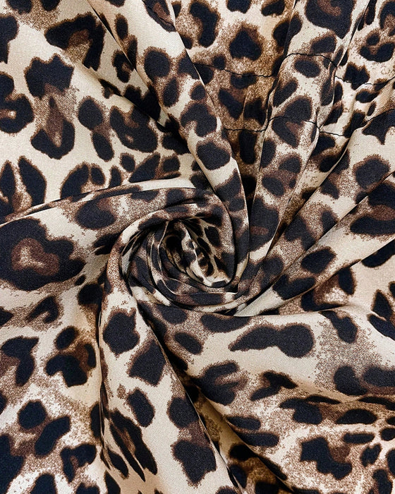Kåpe Med Hodd Omvendt Leopardprint
