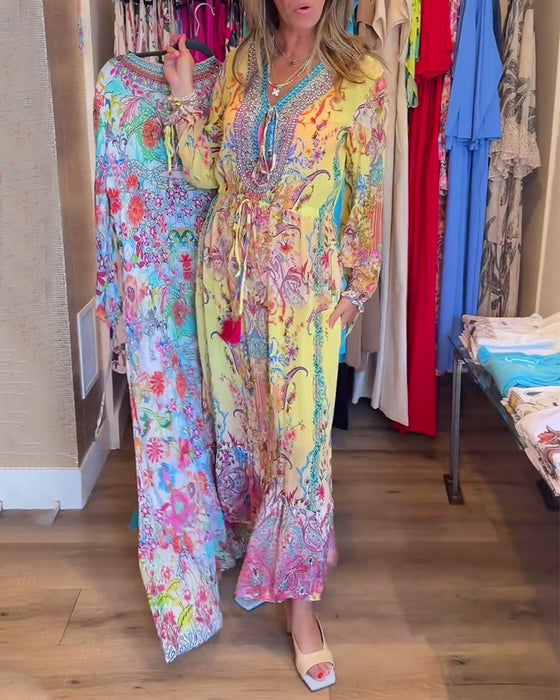 Feriekjole med lange ermer