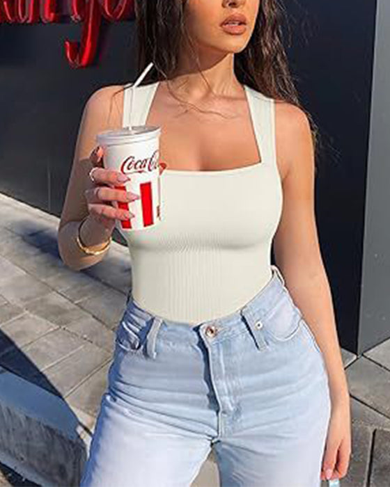 Ensfarget ermeløs tankbody