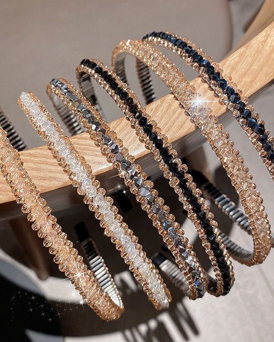 Mote krystall pannebånd