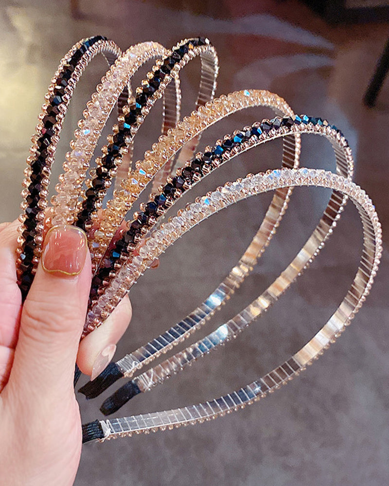 Mote krystall pannebånd