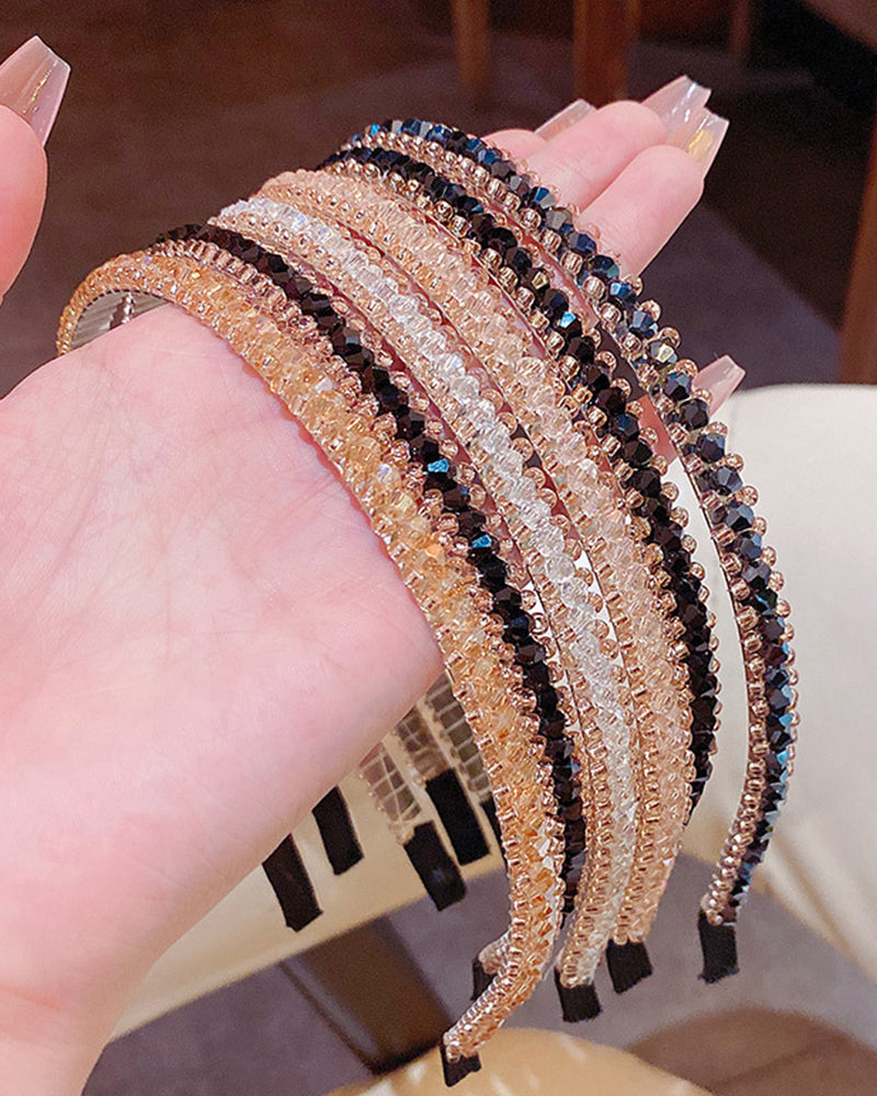 Mote krystall pannebånd