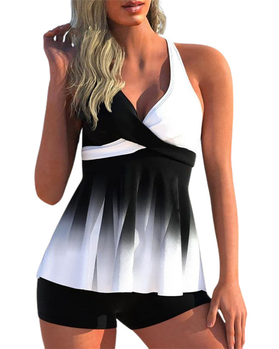 Fargeblokkert badedrakt