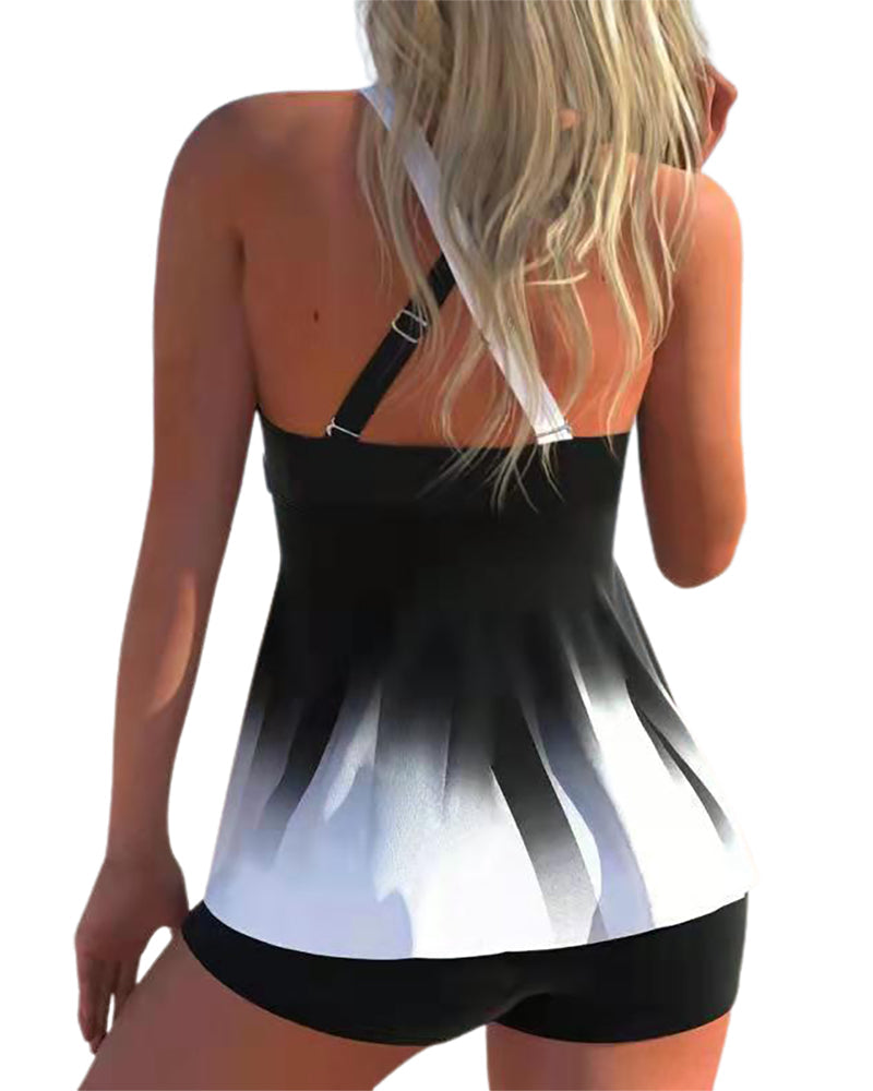 Fargeblokkert badedrakt