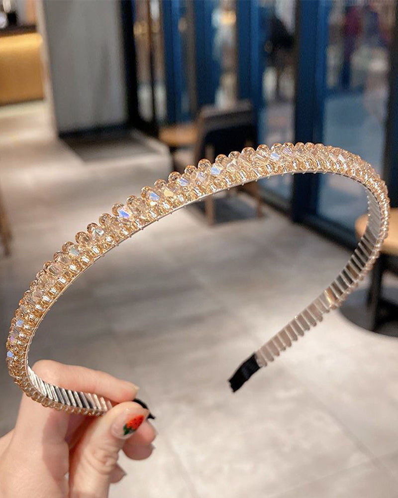 Mote krystall pannebånd