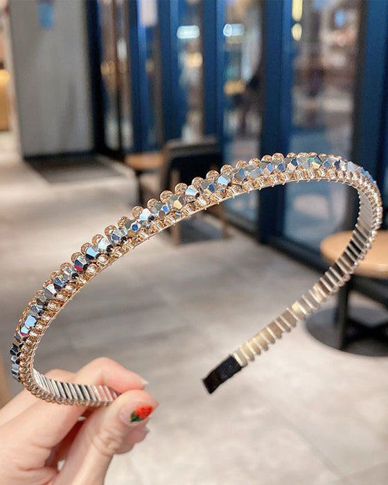 Mote krystall pannebånd