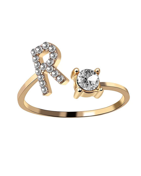 Åpen ring med skrift