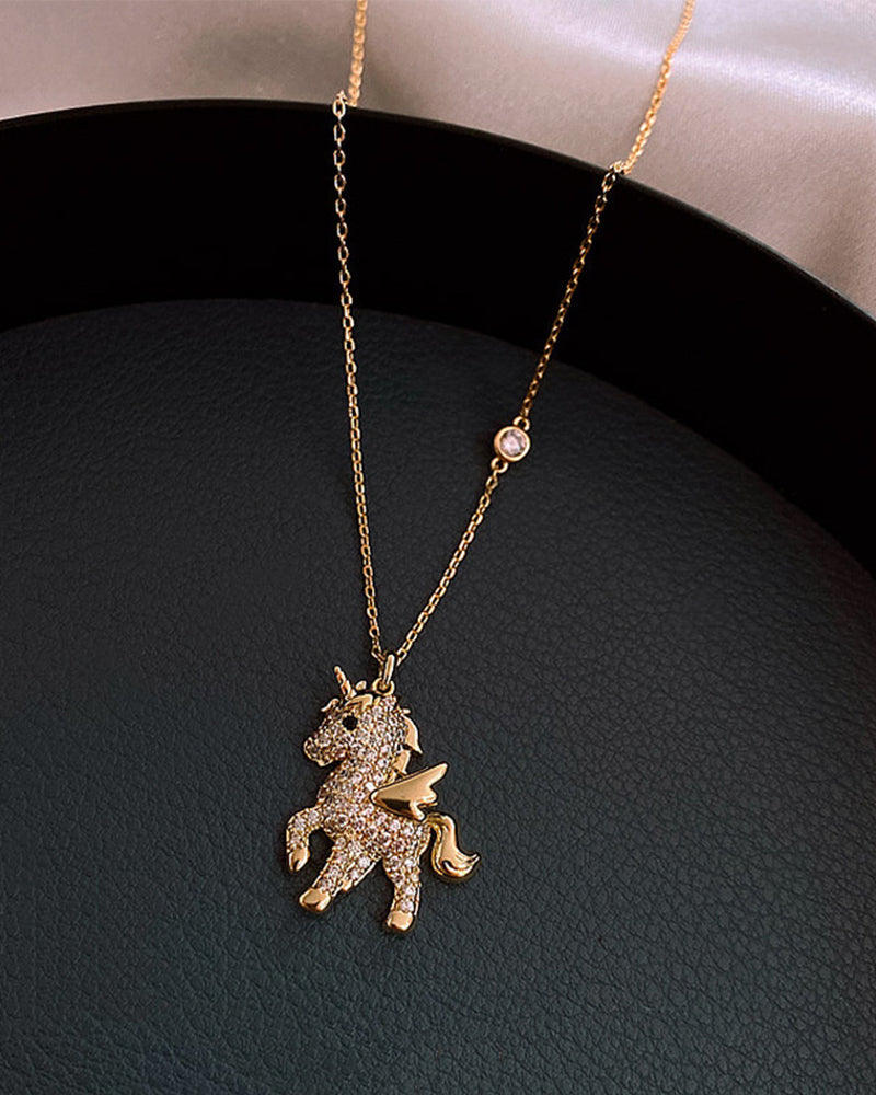 Angel Pony Anheng Halskjede