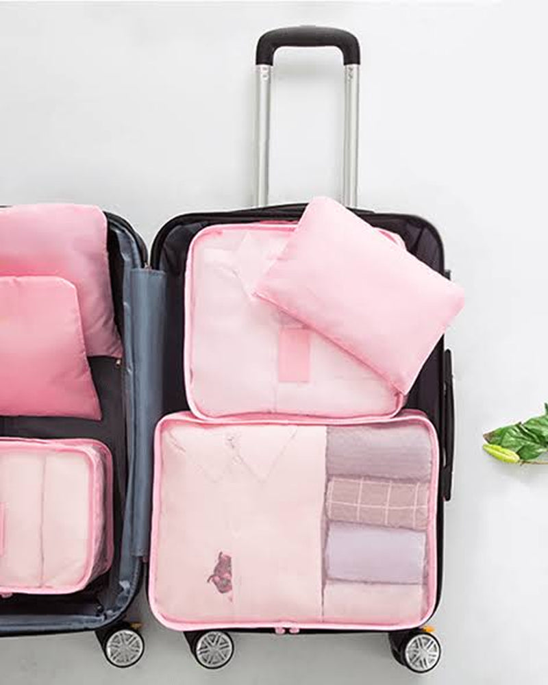 Organiseringssett for bagasjepakke (6 stk)