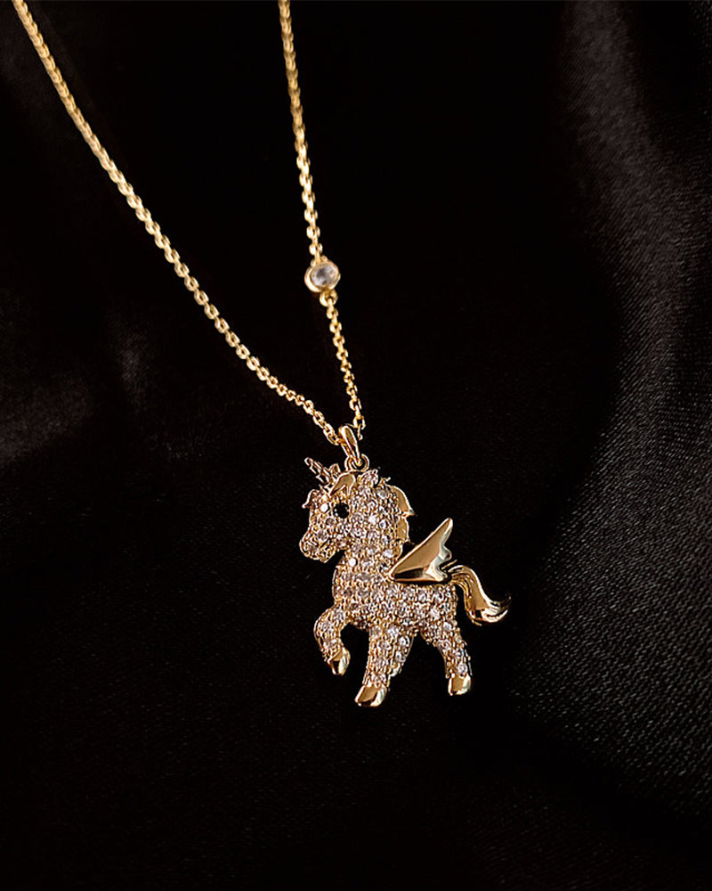 Angel Pony Anheng Halskjede