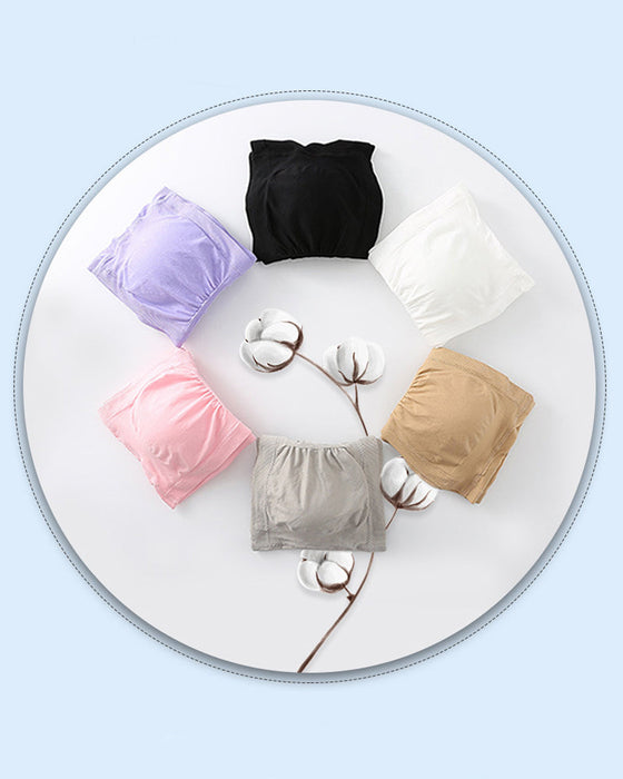 Støttende sømløs bandeau-bh