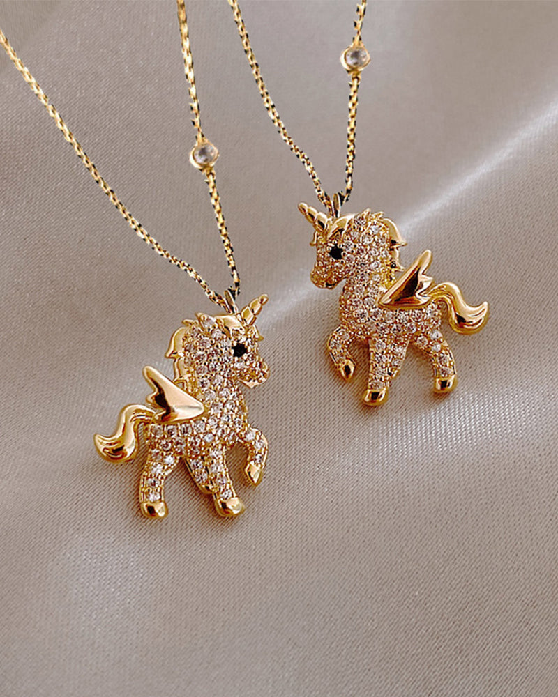 Angel Pony Anheng Halskjede