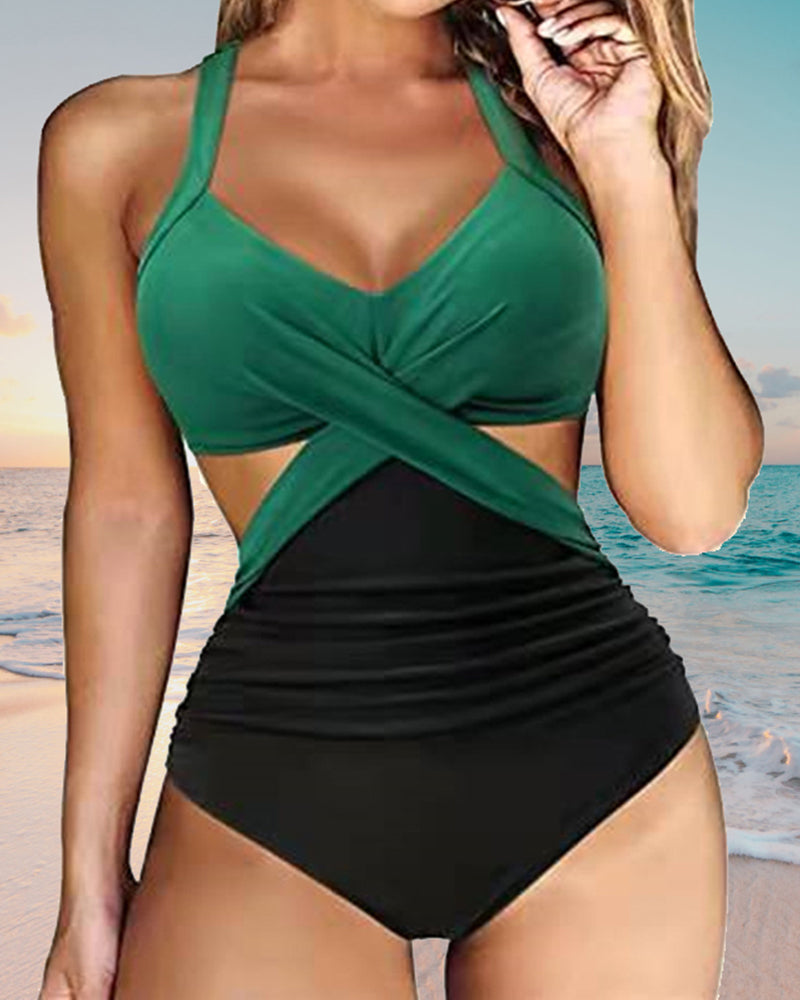 Push up badedrakt i ett stykke