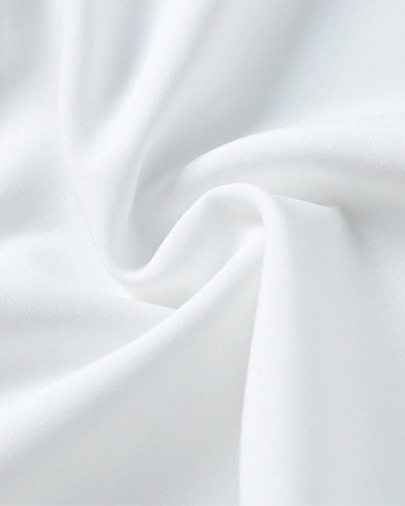 Ensfarget skjorte med jakkeslag