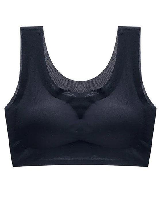 Ultratynn plusstørrelse is silke komfort BH