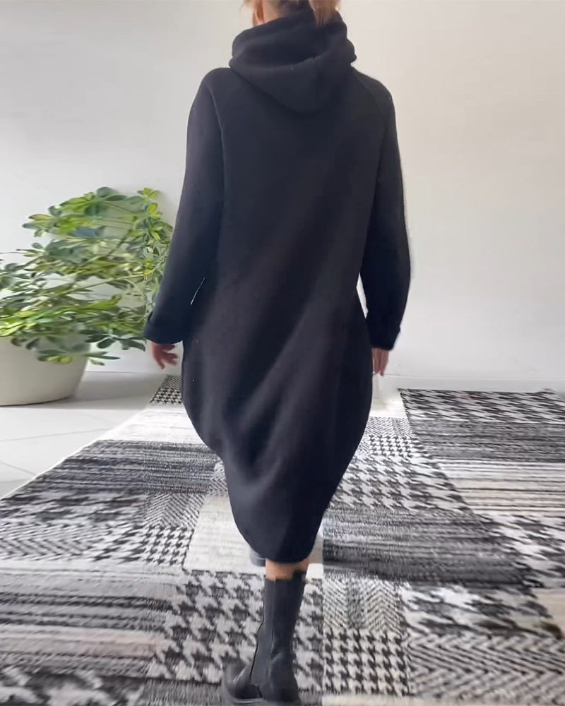 Ensfarget casual hettekjole