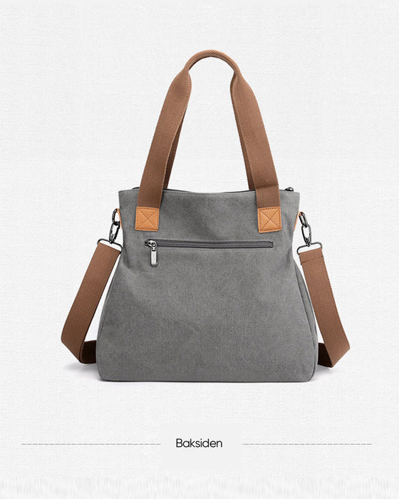 Crossbody-veske med stor