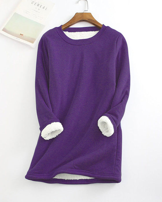 Thermal fleece topp