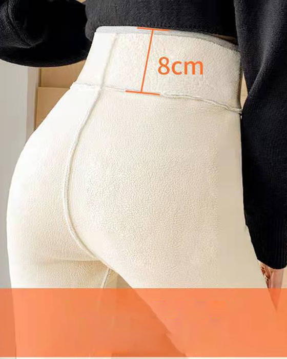 Tykke fleece-leggings for ytre slitasje