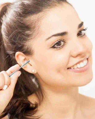 Myk hodespiral med dobbelthode øreplukker