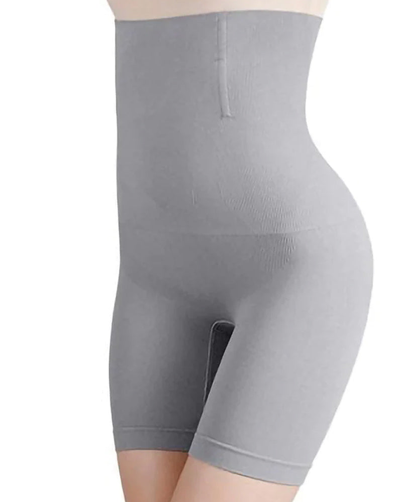 Mage-forming shorts med høyt liv