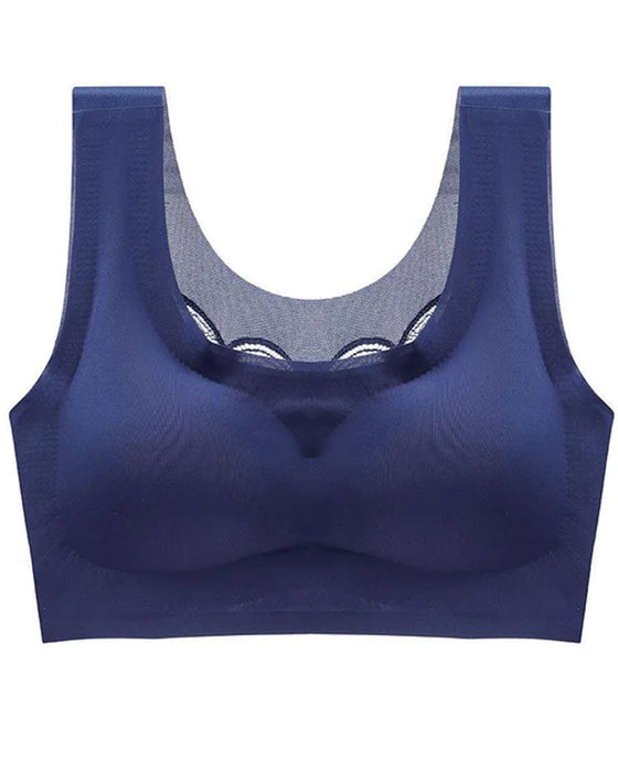 Ultratynn plusstørrelse is silke komfort BH