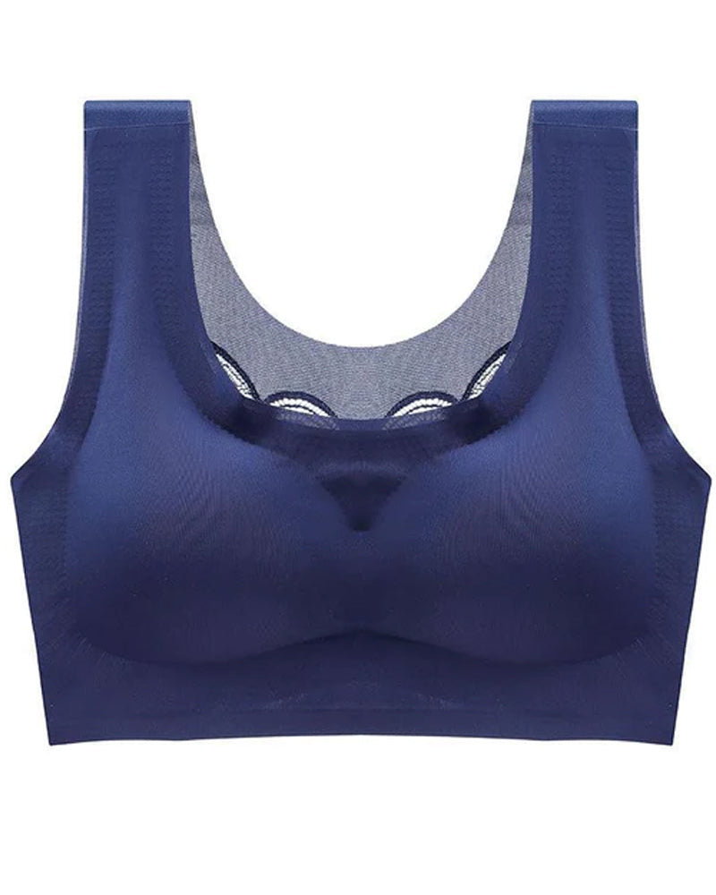 Ultratynn plusstørrelse is silke komfort BH