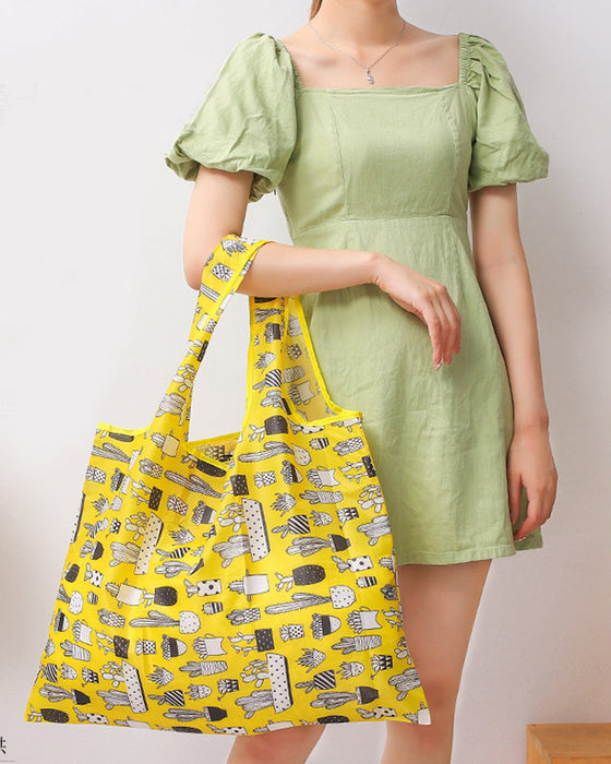 Resirkulerbare handleposer i supermarkeder