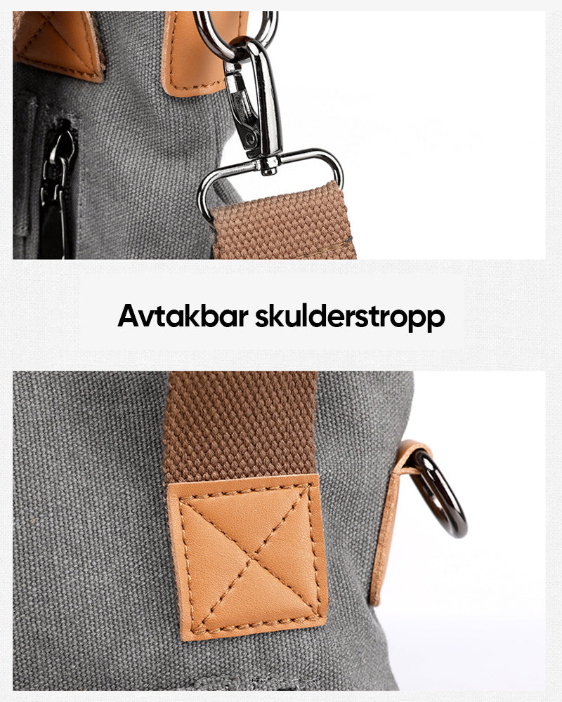 Crossbody-veske med stor