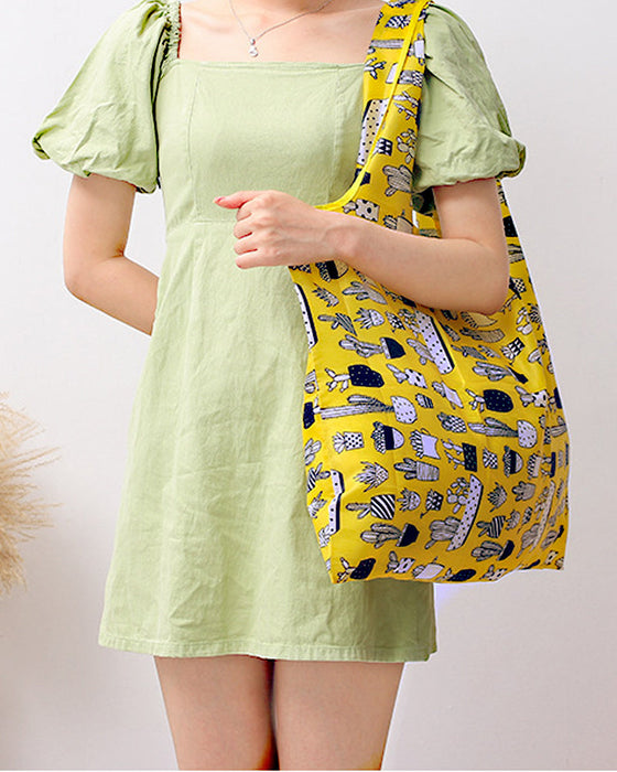 Resirkulerbare handleposer i supermarkeder