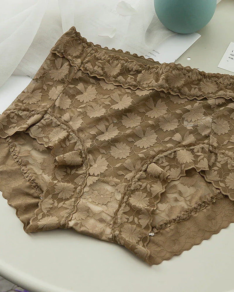 Blondetruse med høy midje for kvinner