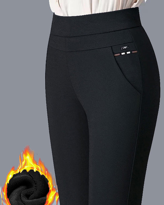 Avslappet lomme med høy midje